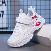 Tênis Infantil Hello Kitty Casual Chunky Velcro Cabedal PU Branco 27 ao 38 — foto 2