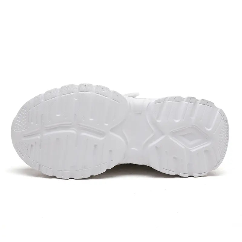 Tênis Infantil Hello Kitty Casual Chunky Velcro Cabedal PU Branco 27 ao 38 — foto 7