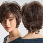 Peruca Curta Front Lace Wigs Realista