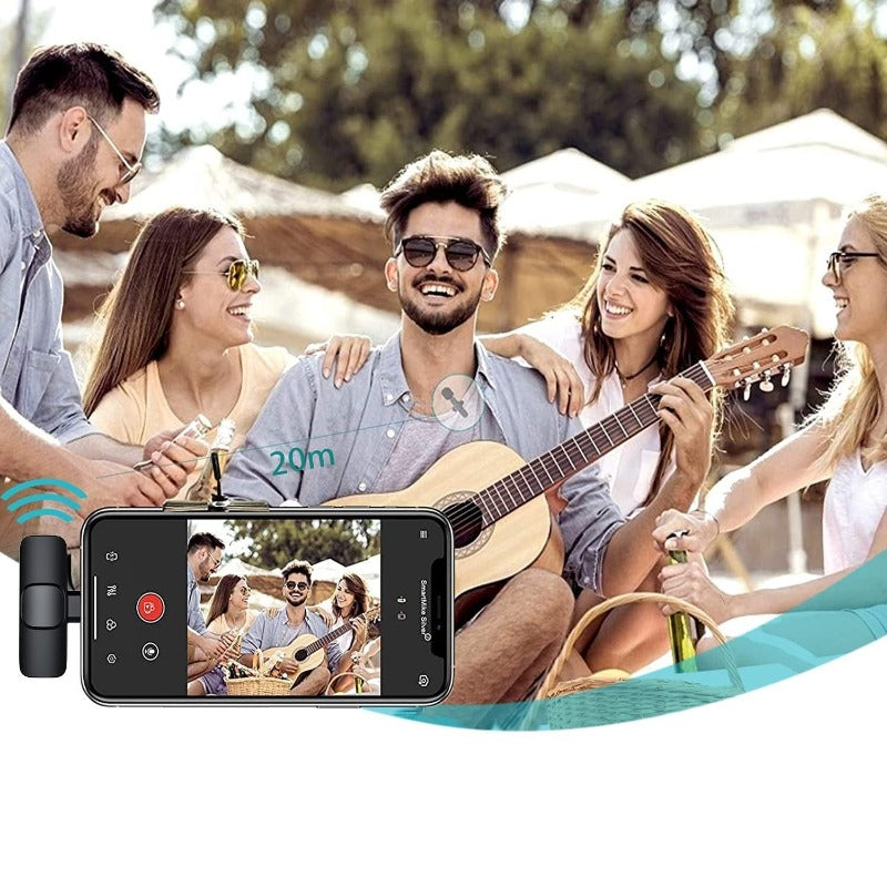Microfone Lapela  Profissional Sem Fio Speaker Max